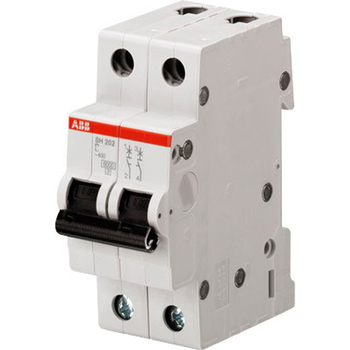 Автоматический выключатель ABB SH202L 2P 16А (С) 4,5kA - Электрика, НВА - Модульное оборудование - Автоматические выключатели - . Магазин оборудования для автономного и резервного электропитания Ekosolar.ru в Архангельске