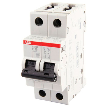 Автоматический выключатель ABB S202 2P 40А (С) 6kA - Электрика, НВА - Модульное оборудование - Автоматические выключатели - . Магазин оборудования для автономного и резервного электропитания Ekosolar.ru в Архангельске