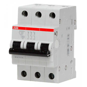 Автоматический выключатель ABB SH203L 3P 63А (С) 4,5 kA - Электрика, НВА - Модульное оборудование - Автоматические выключатели - . Магазин оборудования для автономного и резервного электропитания Ekosolar.ru в Архангельске