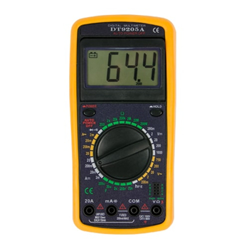 Мультиметр DT 9205A Энергия - Электрика, НВА - Измерительный инструмент - Мультимеры - . Магазин оборудования для автономного и резервного электропитания Ekosolar.ru в Архангельске