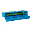 Шина TS-0609H 10 way в синем корпусе Энергия, 10 шт - Электрика, НВА - Щитки и аксессуары для монтажа - Шины нулевые - . Магазин оборудования для автономного и резервного электропитания Ekosolar.ru в Архангельске