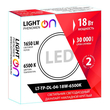 Светильник LightPhenomenON Downlight LT-TP-DL-04-18W-6500K накладной круглый Ф170 LED - Светильники - Светильники DOWNLIGHT - . Магазин оборудования для автономного и резервного электропитания Ekosolar.ru в Архангельске